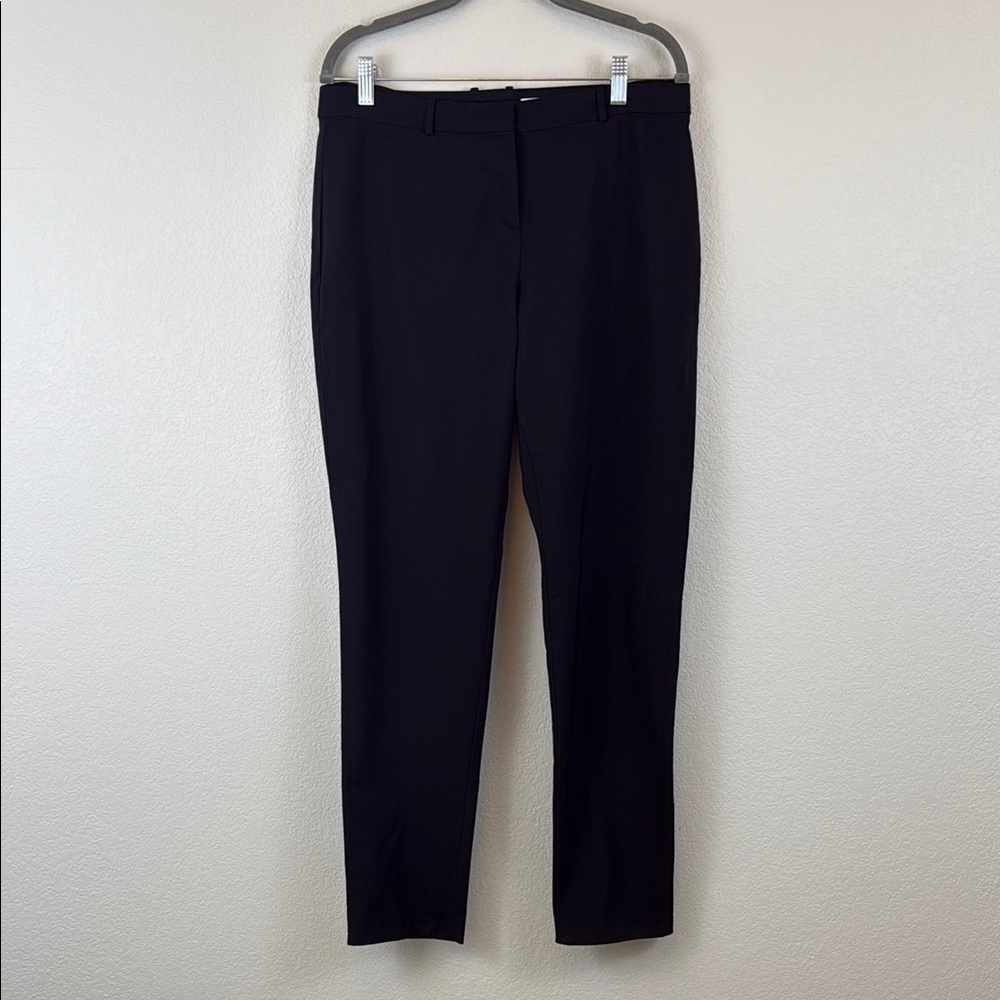 Hugo Boss Tiluna Wool Cropped Sleek Black Trousers Size 6 - Picture 4 of 15